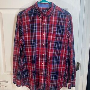 (👑3 For $25)Chaps Easy Care Long Sleeve button down men’s (M)